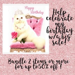 MY BIRTHDAY 🎂 SALE!